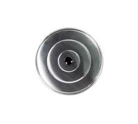 VAELLO - Couvercle à Paella en Aluminium - Cuisson Optimale - Accessoire de Cuisine Résistant, Anti Éclaboussures, Anti Corrosion - Facile à Nettoyer - Ø 50 cm