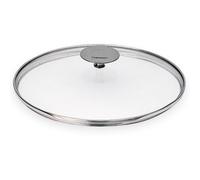 Couvercle verre Cristel Platine 16 cm Cristel