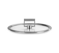 Couvercle verre poignée carrée Strate 14 cm Cristel