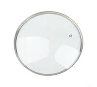 Couvercle Verre Trempé 22cm pour Wok et Sauteuse(24cm)
