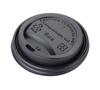 Couvercles compostables Fiesta pour gobelets à boissons chaudes 22,5 cl, 1000 pièces