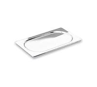 COUVERCLES CUVETTES GN 1/9 S/POIGNE INOX
