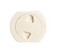 Couvercles d ' ouverture de sortie encastrés, forme ABS, B | Forme affleurante arrondie en ABS, pour chambre d ' enfant, chambre à coucher, salle de jeux, salon, ménage familial,