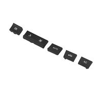 Couvercles de bouton de climatisation, 5 pièces de remplacement pour boutons de chauffage AC, chauffage, climatisation, boutons de remplacement pour modèles 1 2 3 4 série F