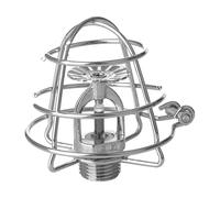 Couvercles de gicleurs d'incendie - Cage de Protection en Acier au Carbone, Support d'ajustement de 1/2 3/4 Pouces, Conception Semi-encastrée Robuste à paroi latérale encastrée | Casque de Protection