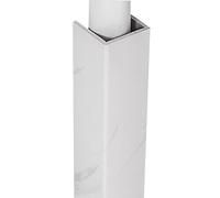 Couvercles de tuyaux intérieurs et extérieurs 50 65 80 110 120 CM, boîtier de tube de conduit en forme de U/revêtement de cache-tuyau en PVC étanche/correcteur de plomberie de four pour conduits de ga