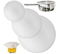 Couvercles en silicone réutilisables - ORION - 3 pièces - 15/20/26 cm - Universels - Flexibles - Transparent