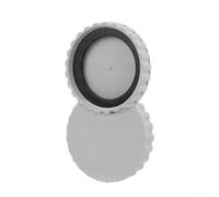 Couvercles Jet Piscine Hiver 9cm Anti-Gel Lot de 2(Gray) | Joint épais, anneau optimisé, protection gel exceptionnelle, hivernage sécurisé, lot de 2 pièces