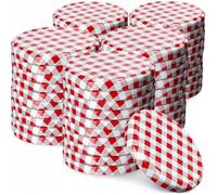 Couvercles pour bocaux - KADAX - Fi 82 - 82 mm - Filetage 6 crochets - Intérieur silicone alimentaire