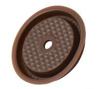 Couvercles réutilisables en silicone pour dosettes de café VertuoLine de qualité alimentaire, 59 mm, rechargeables, avec cuillère et brosse (1 pièce)
