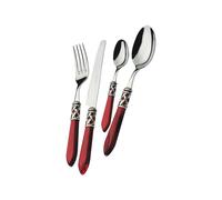 Couvert 49 Pièces Bugatti Aladdin Acier inoxydable ALB3M-S4265 Rouge