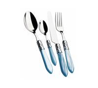 Couvert 49 Pièces Bugatti Aladdin Acier inoxydable ALC7M-S4265 Bleu clair