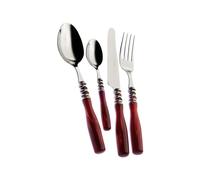Couvert 49 Pièces Bugatti Arianna Acier inoxydable ARB3M-S5465 Rouge