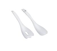Couvert à salade 2 en 1 plastique transparent 28cm TWEENGS