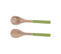 Couvert à salade Bambou vert 27,5 cm