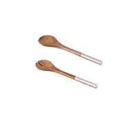 Couvert à salade Venus en manguier 28 cm - - Blanc - Bois De Manguier