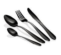 Set de couverts Berlinger Haus 24 pièces Noir Acier Inoxydable
