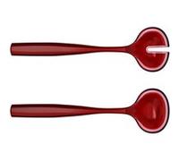 Couverts à salade 28 cm Dolce Vita Rouge - Guzzini - Rouge - Plastique Rouge G