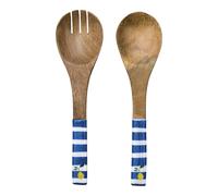 Couverts à Salade en Bois Dolce Vita 30cm Bleu