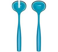 Couverts à salade en matériau biosourcé bleus 28 cm GUZZINI Dolcevita Bleu et transparent G