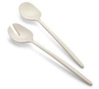 Guzzini – Couverts à salade Tierra – en plastique – 28 cm – Lait