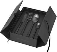 Broste Copenhagen Hune couverts 16 pcs titane noir mat