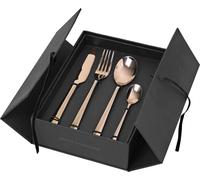 Couverts Broste Copenhagen Hune Espresso, 16 pièces