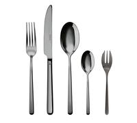 Couverts Sambonet Linear, 30 pièces, acier inoxydable/PVD noir