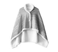Couverture chaude et élégante - Couverture poncho pour femme | Tricot de qualité supérieure avec fermeture à bouton, design châle portable, bureau, salle d'étude, étudiants, voyageurs, loisirs à la ma