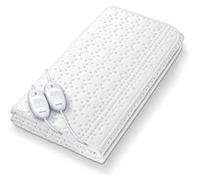 Couverture chauffante Beurer TS 26 2 places 150 x 140 cm Blanc Blanc écru G