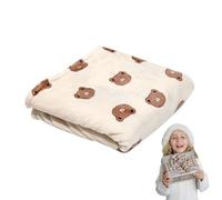 Couverture chauffante chauffante - Couverture chauffante électrique 160x75cm - Couvertures chauffantes portables rapides USB, 3 réglages de chaleur Chaud Confortable Hiver le corps au chaud