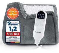 Couverture chauffante électrique, couverture douillette - Idée cadeau pour femmes - avec arrêt automatique, 6 niveaux de chaleur et minuterie de 10 heures - protection contre la surchauffe jusqu'à 8 h