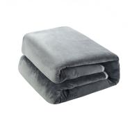 Couverture Chauffante Electrique Gris - GUIGUOGUO - 150x65cm - Adulte - Mixte
