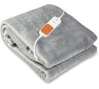 Couverture chauffante électrique pour 2 personnes – Chauffe rapidement – Lavable – Hiver – Confort dans la chambre à coucher