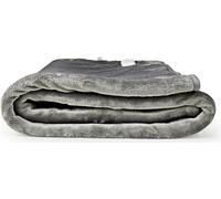 Couverture chauffante NEDIS 160 x 140 cm, 9 pièces, protection contre la surchauffe, minuterie 9 heures, molleton gris PEBL130CWT2
