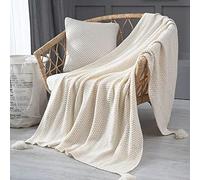 Couverture Chunky Knit Throw Grosse Maille Plaid Tricoté Jette Pour Lits