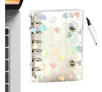 Couverture Classeur Transparente - Pochette Protectrice Universelle En PVC,Couverture pour cahier, classeur et agenda - Pour Journal De Voyage, Trajets Quotidiens Et Dossiers Bureau