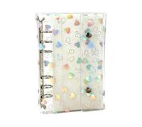 Couverture Classeur Transparente - Polychlorure de vinyle transparent rechargeable universel | Couverture pour cahier, classeur et agenda - pour Journal Voyage, Voyages Professionnels, Fichiers et Dos