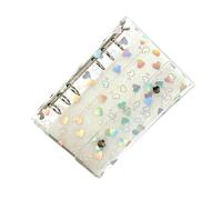 Couverture Classeur Transparente | Polychlorure de vinyle transparent rechargeable universel - Étui pour Journal et Scrapbooking - Pour Voyages, Déplacements, Voyages D'Affaires Et Fichiers Bureau
