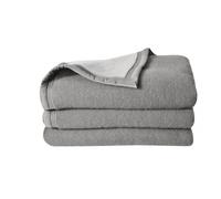 Couverture Coton Anthracite 260x240 Cm
