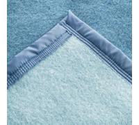 Couverture Coton Azur 260x240 Cm Bleu