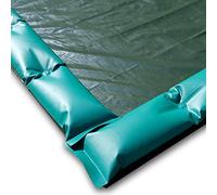 Couverture d’hiver avec tubes résistant au vent - pour piscine 11 X 6