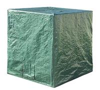 Couverture de bâche de conteneur IBC pour réservoir de Taille 600 ou 1000 litres Couvercle de Protection de réservoir d'eau Verte bâche de Protection Kingpower, Volume:1000 L
