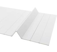 Couverture de baignoire - Tapis de baignoire pliable - 170 × 70 × 0,65 cm - Rectangulaire - Imperméable et anti-poussière - Isolant - Poids max. 5 kg - Résistant à la chaleur jusqu'à 80 °C - Blanc