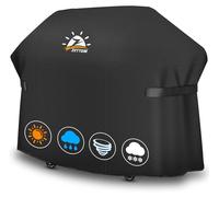 Couverture de barbecue de 190 cm, robuste et étanche, compatible avec les modèles Weber Summit 600, Char-Broil, Dyna-glo et Brinkmann