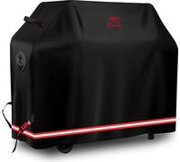Couverture de barbecue étanche avec valve d'air Noir - 136x70x114cm - Convient pour TurtleLife BBQ