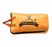 Couverture de barbecue pour reposer la viande - Large ouverture - Sac de repos isotherme avec fermeture éclair - Réutilisable pour pique-nique - 26 x 13 x 38 cm
