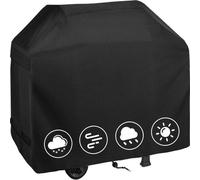 Couverture de barbecue résistante aux intempéries 420D tissu Oxford - Couverture de barbecue à gaz - Housse de protection universelle - Bâche de couverture résistante aux UV et aux déchirures - 76 x 6