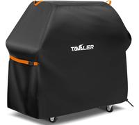 Couverture de barbecue Tavaler 140x65x120 cm Tissu Oxford résistant aux intempéries Housse de protection pour barbecue à gaz