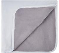 Couverture de camping 79 po x 59 po Couverture de stade chaude et portable Gris clair